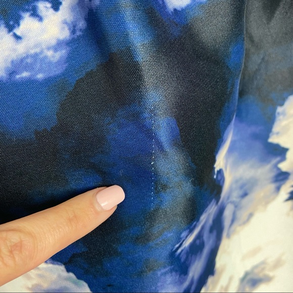 Kate Spade Women's Floral Bluedusk Zip Joss Dress Sz 4 - Picture 9 of 9